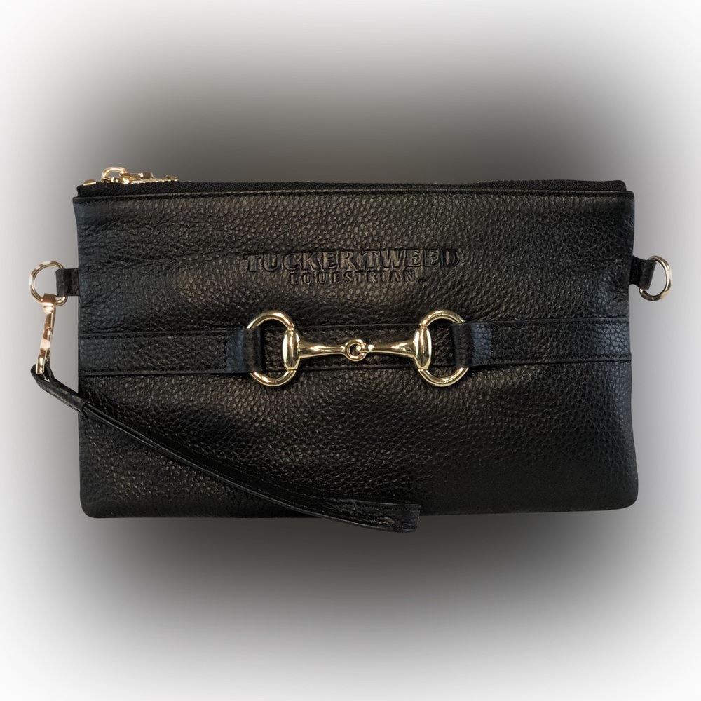 Tucker tweed equestrian the Wellington wristlet crossbody